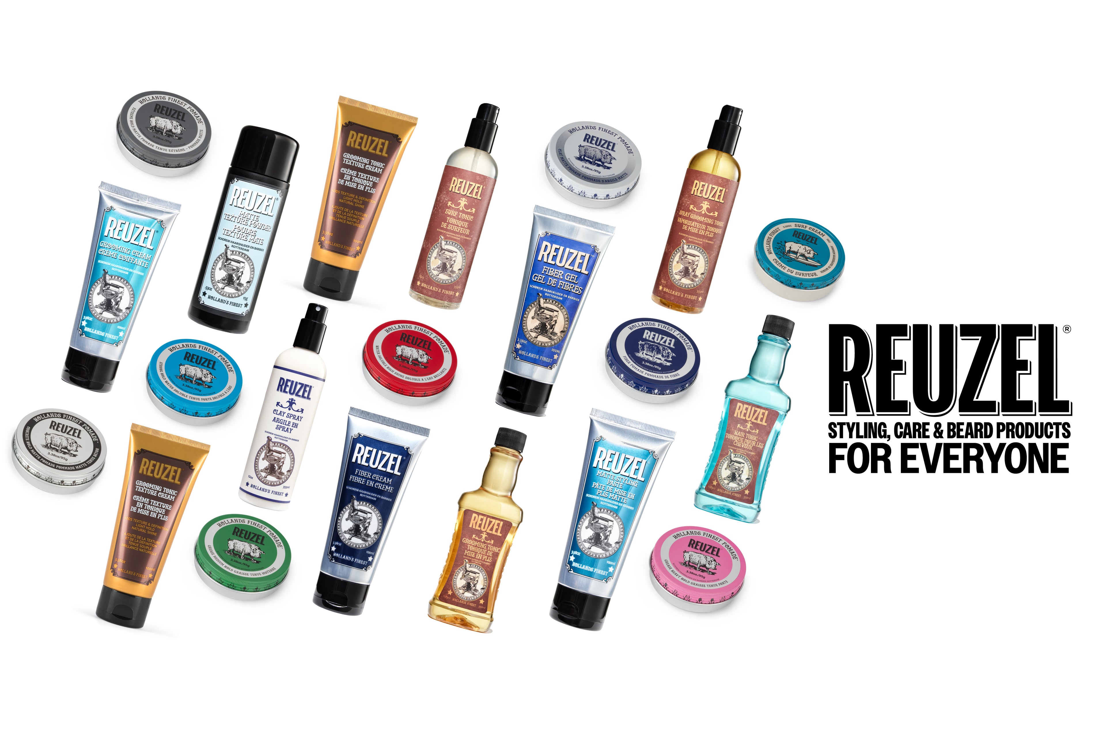 Styling, care and beard products for everyone. Shop our catalog today!