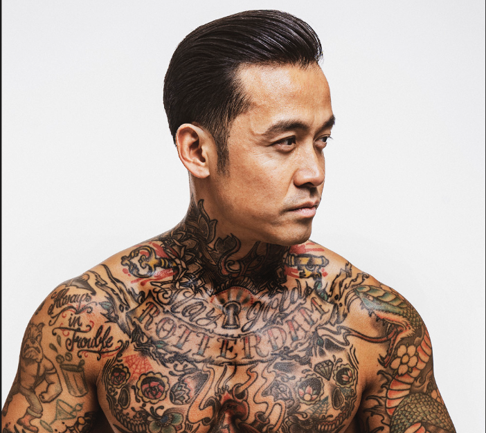 Man with a lot of tattoos
