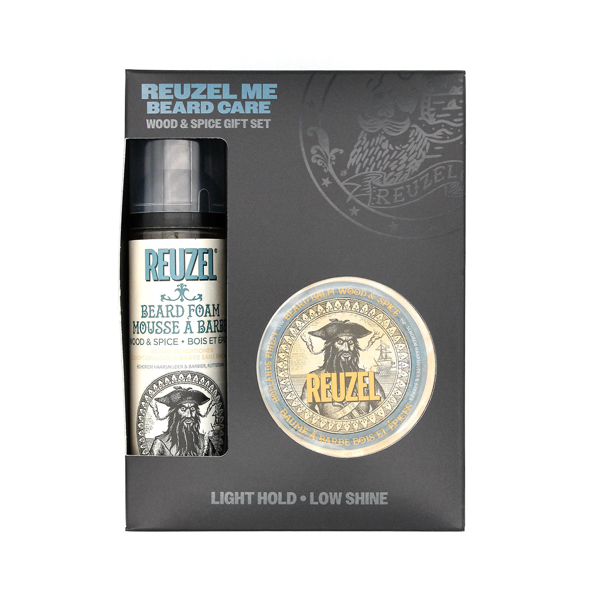 Wood & Spice Beard Care Gift Set- Beard Balm & Beard Foam