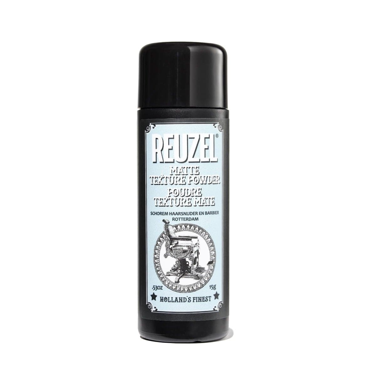 Volume – Texture – No Shine. Adds definition for all hair types. Non-sticky formula. Buildable volume.