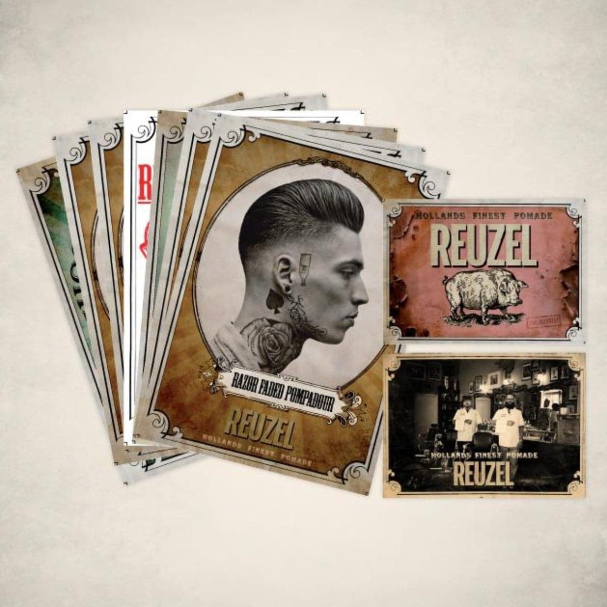 Reuzel Postcard Set