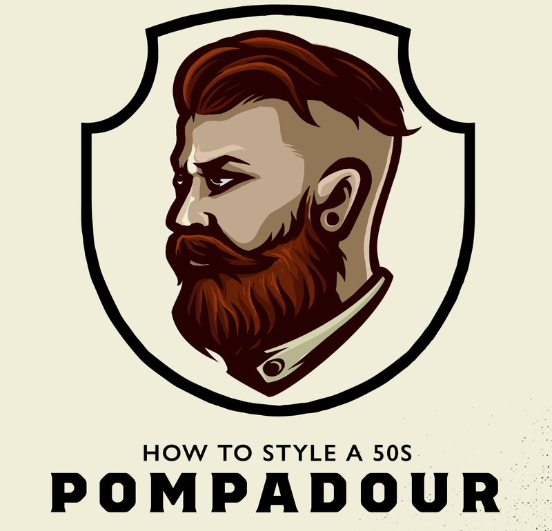 How to Style a 50s Pompadour