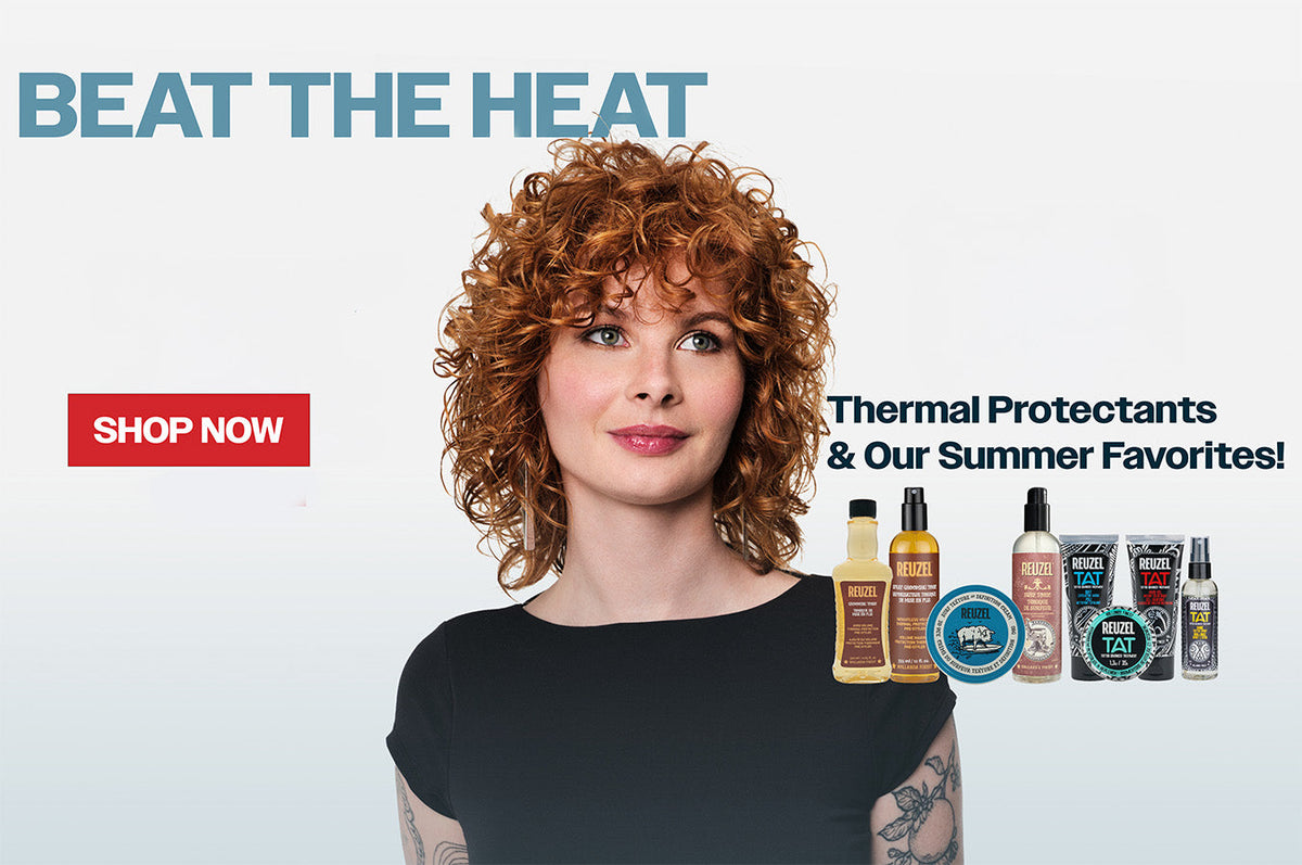 Promotional Banner for REUZEL. 