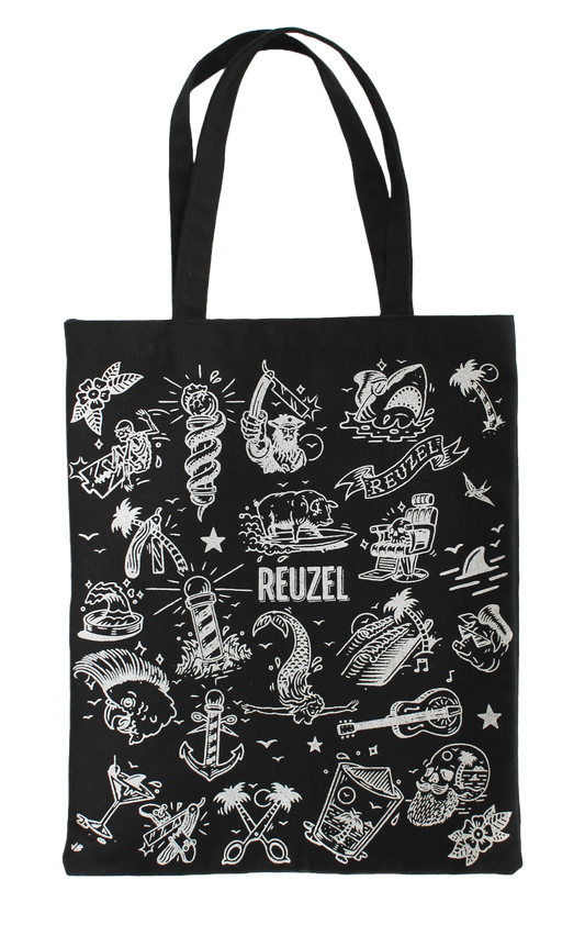 REUZEL Black Tote Bag - Reuzel