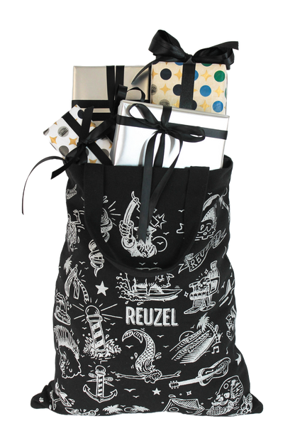 REUZEL Black Tote Bag