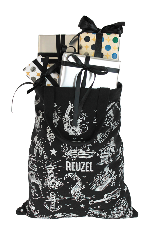 REUZEL Black Tote Bag