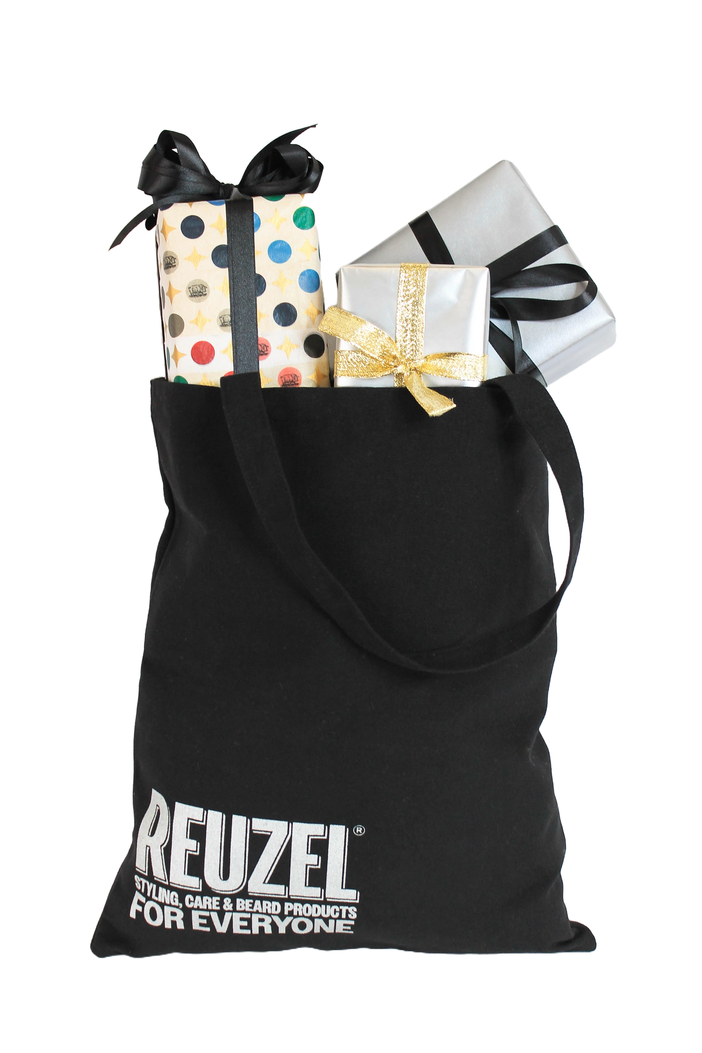 REUZEL Black Tote Bag
