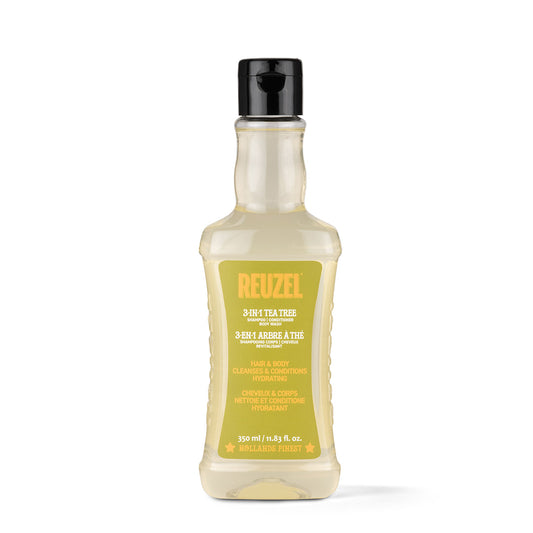 Reuzel 3-in-1 Tea Tree Shampoo in a bottle 