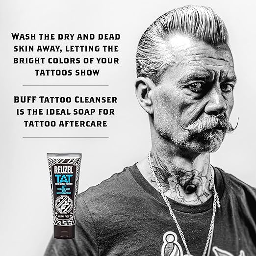 BUFF Exfoliating Wash-Tattoo Aftercare Products-Reuzel