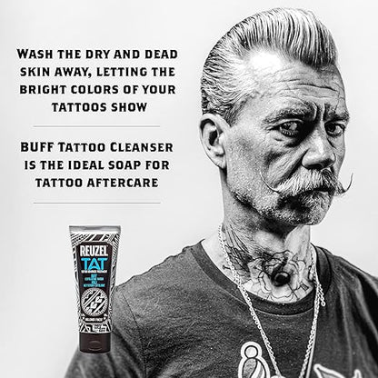 BUFF Exfoliating Wash-Tattoo Aftercare Products-Reuzel