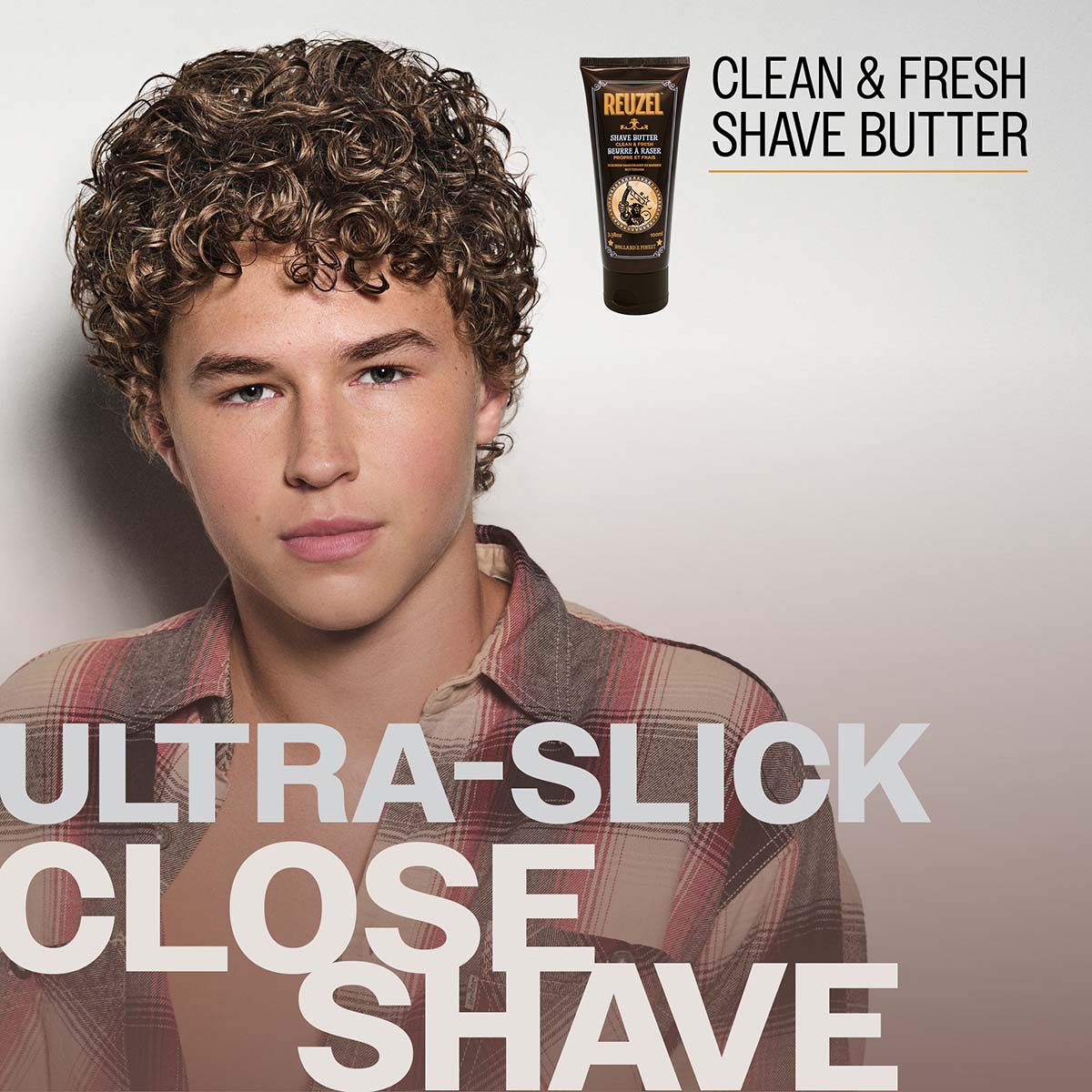 Reuzel clean and fresh shave butter ultra-slick close shave