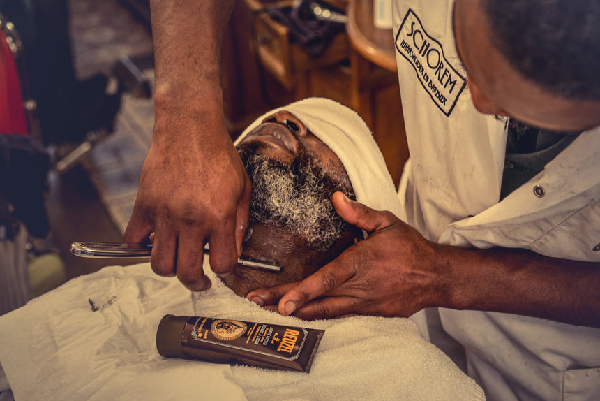 Man at the barber