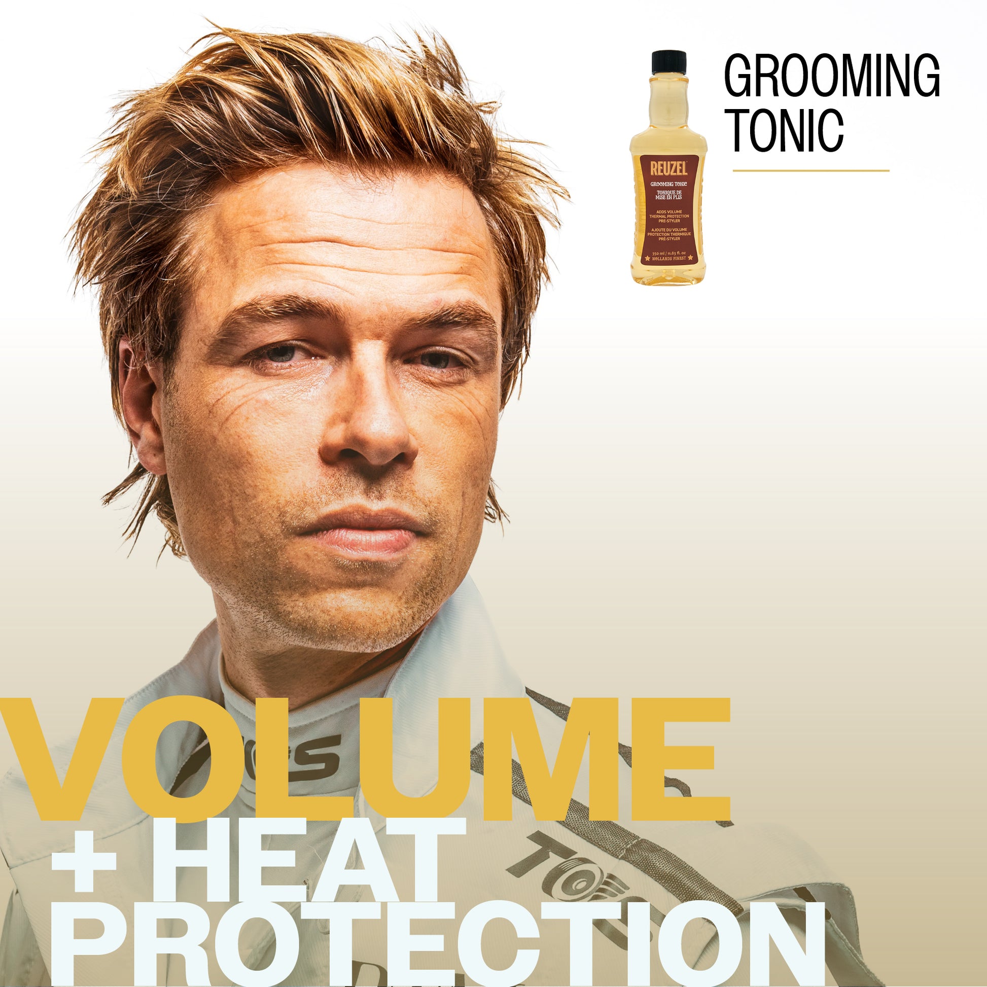GROOMING TONIC
VOLUME + HEAT PROTECTION