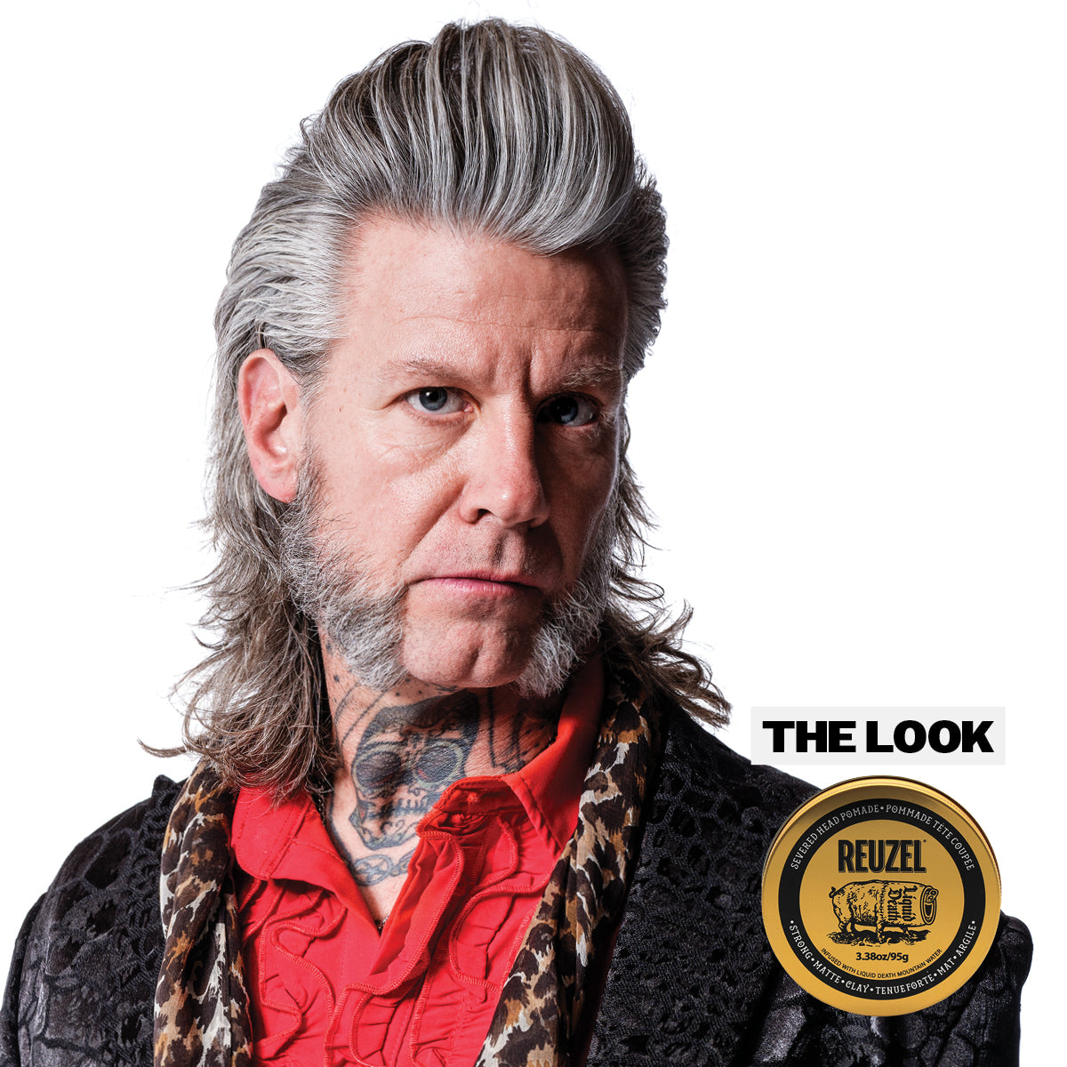 REUZEL x Liquid Death Severed Head Strong Hold Clay Pomade