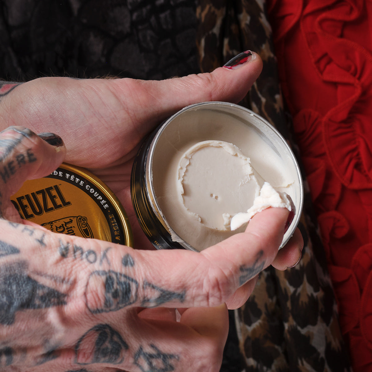 REUZEL x Liquid Death Severed Head Clay Pomade