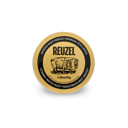 REUZEL x Liquid Death Severed Head Strong Matte Clay Pomade