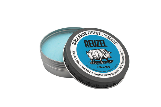Blue Extreme Pomade in support of prostate cancer research