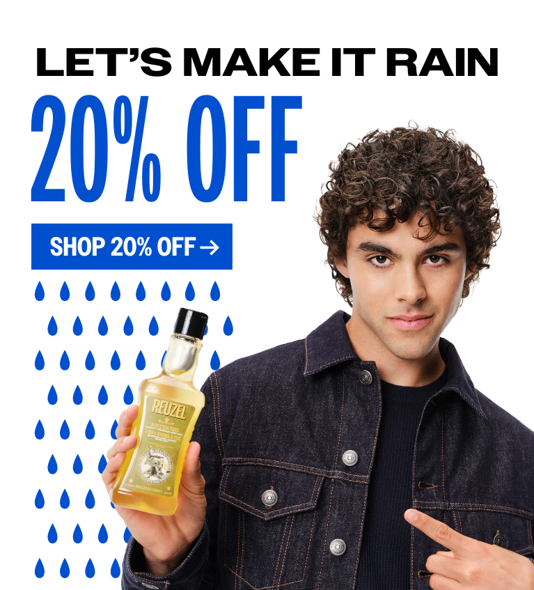 Let's make it rain. 20% off your perfect shower & skincare routine. Click to shop the april showers collection that is now 20% off.