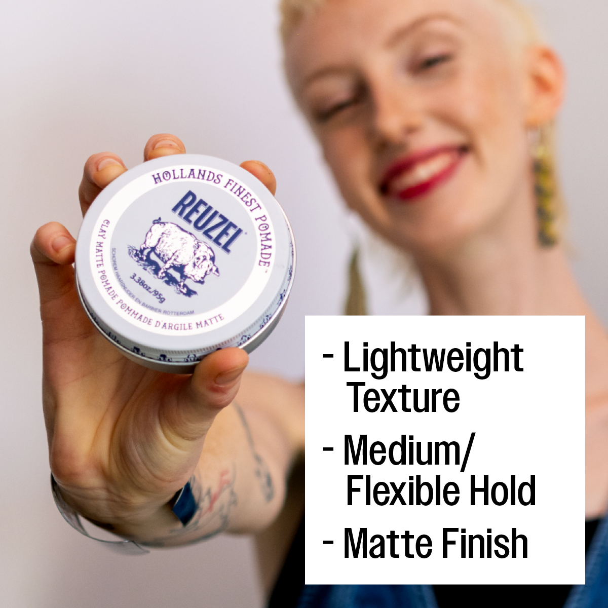 Clay Matte Pomade-Pomade-Reuzel