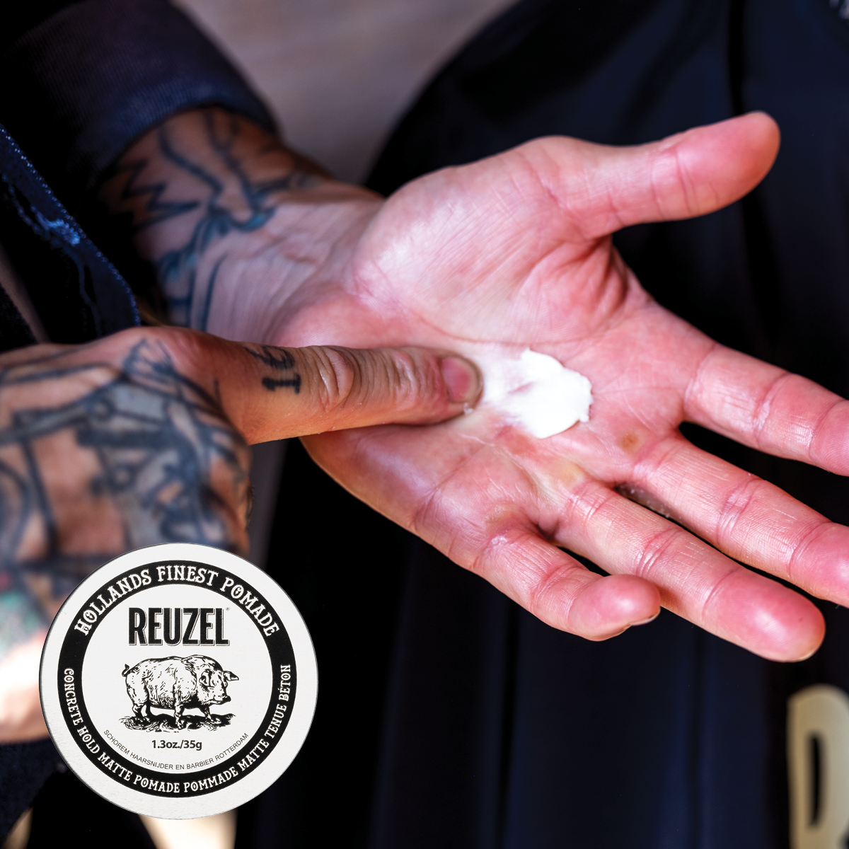 Concrete Hold Matte Pomade-Pomade-Reuzel