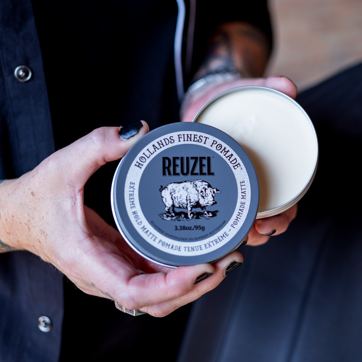 Extreme Hold Pomade Matte Pomade Strong Hold Reuzel Extreme Hold Pomade Matte Pomade Strong Hold Reuzel