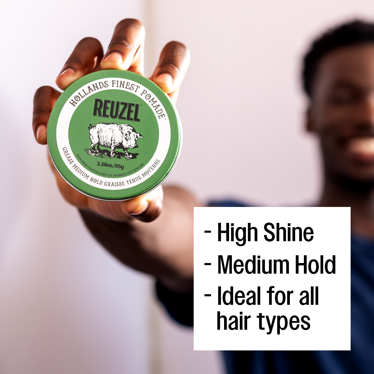 Green Pomade Grease-Pomade-Reuzel