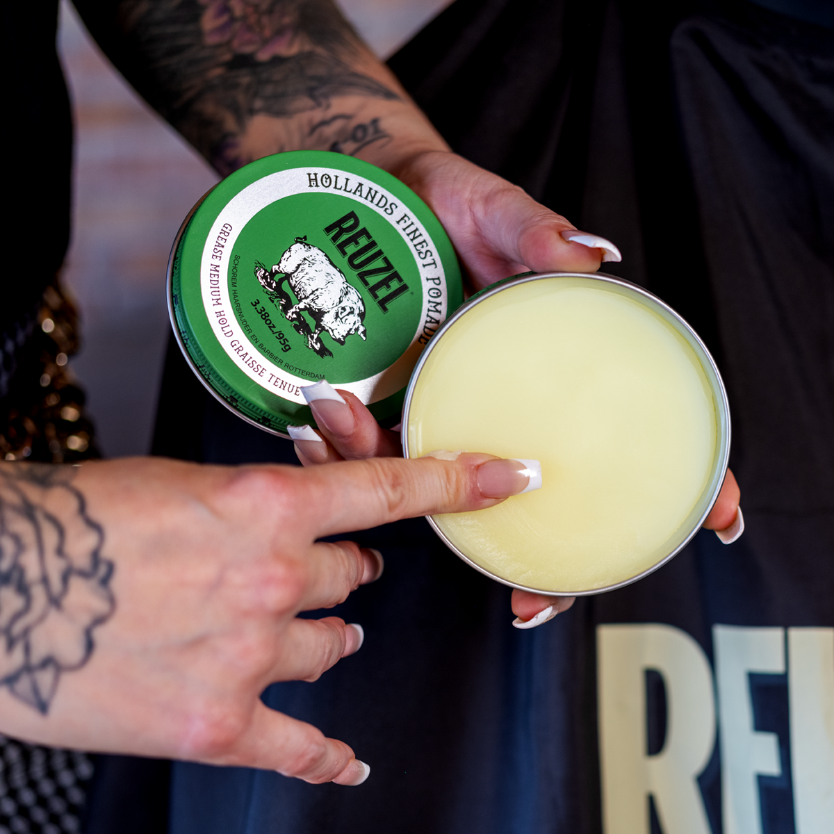 Green Pomade Grease-Pomade-Reuzel