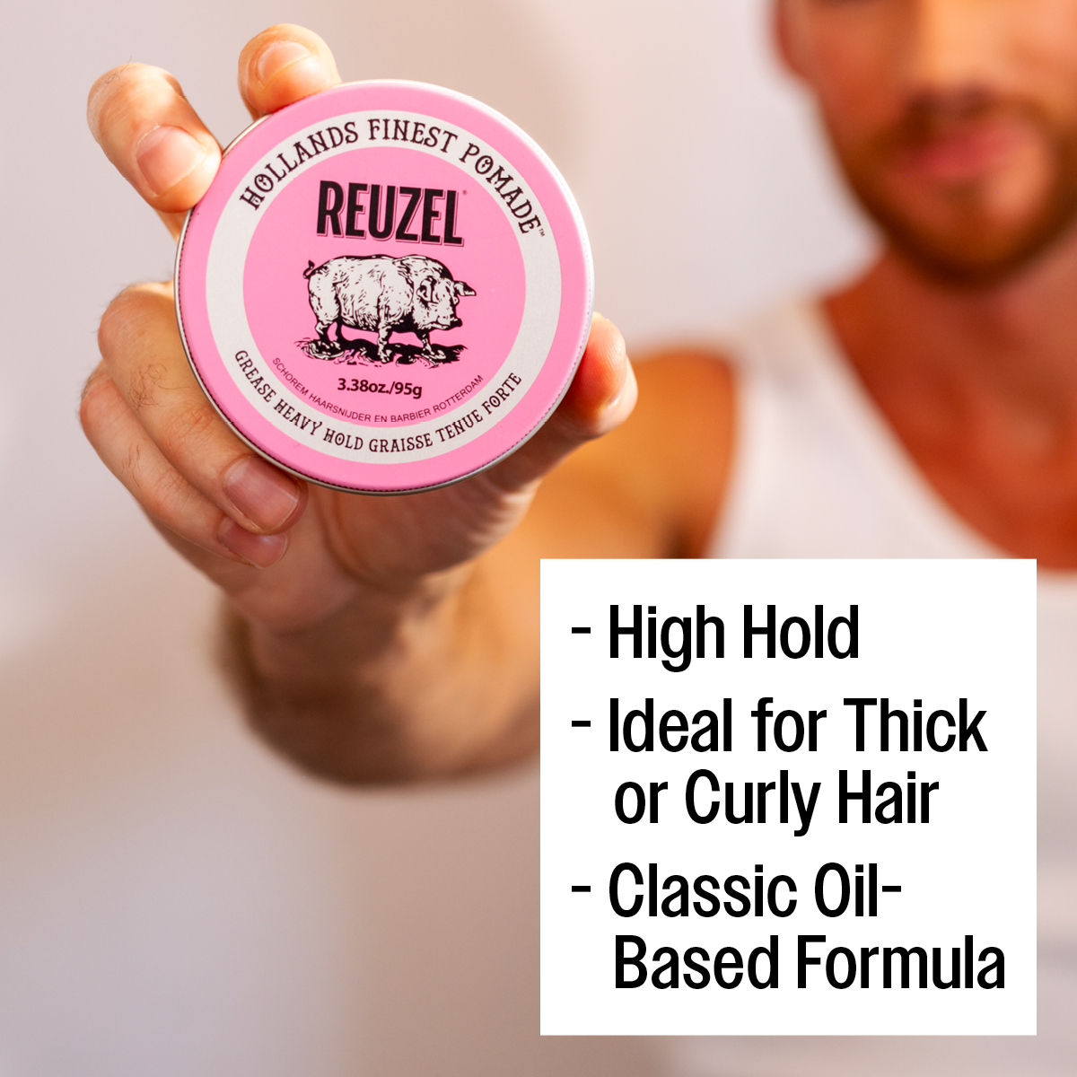 Pink Pomade Grease-Pomade-Reuzel