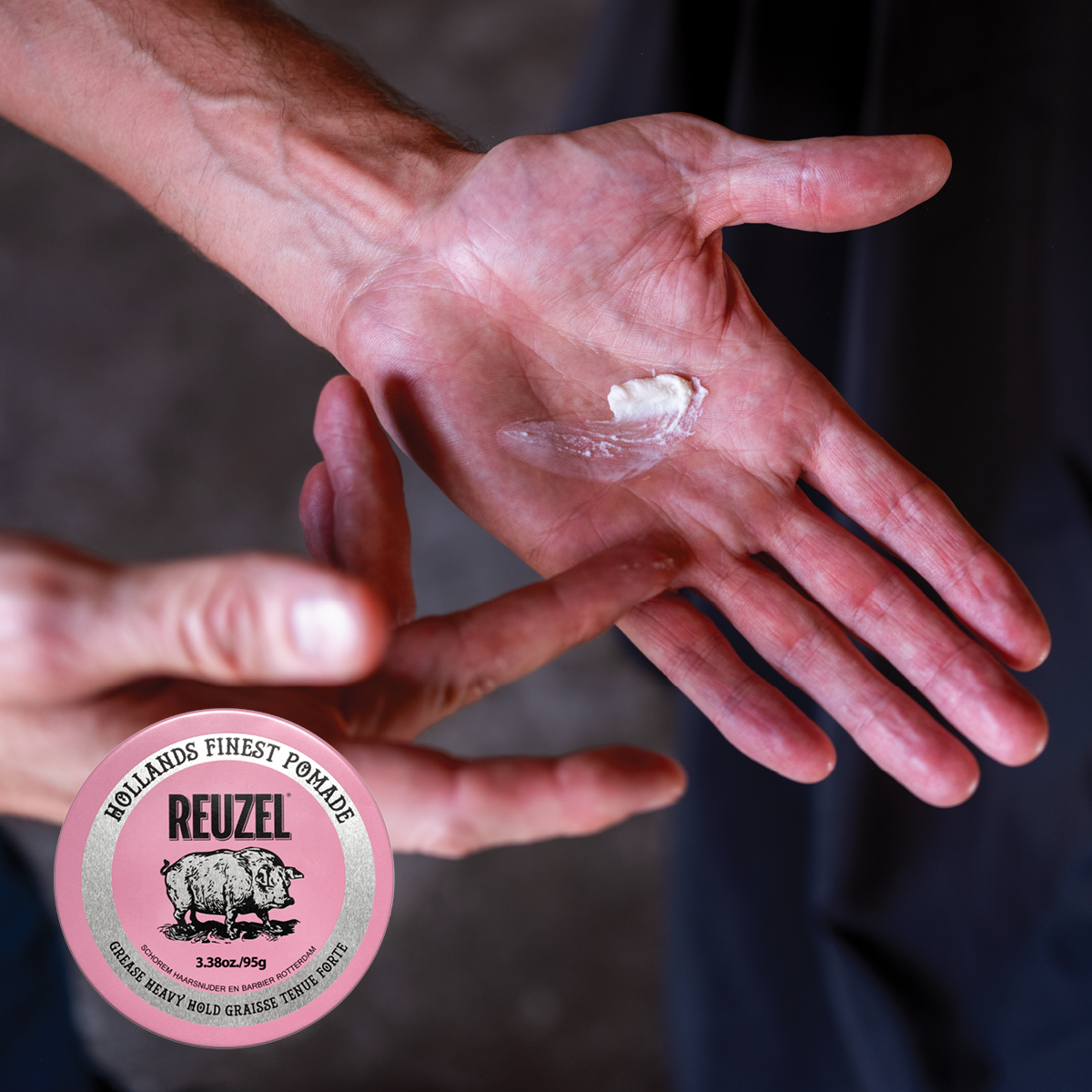 Pink Pomade Grease-Pomade-Reuzel