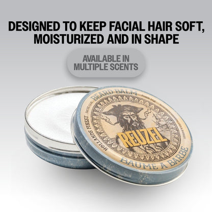 Wood & Spice Beard Balm REUZEL is designed to keep facial hair moisturized and in shape