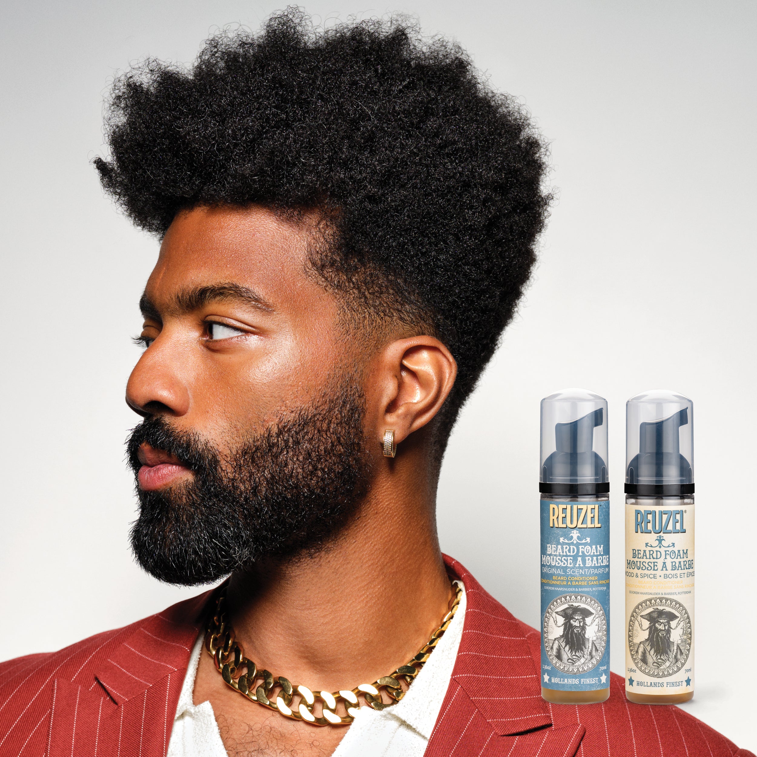 Wood & Spice Beard Foam – Reuzel