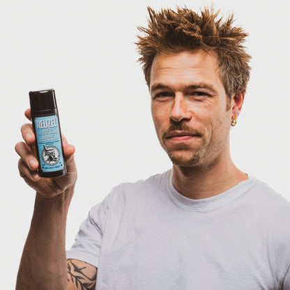 Man with Brown Hair Styled with  REUZEL Matte Texture Powder