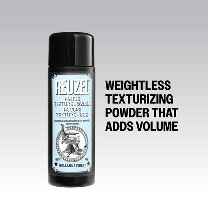  REUZEL Matte Texture Powder - weightless texturizing powder that adds volume