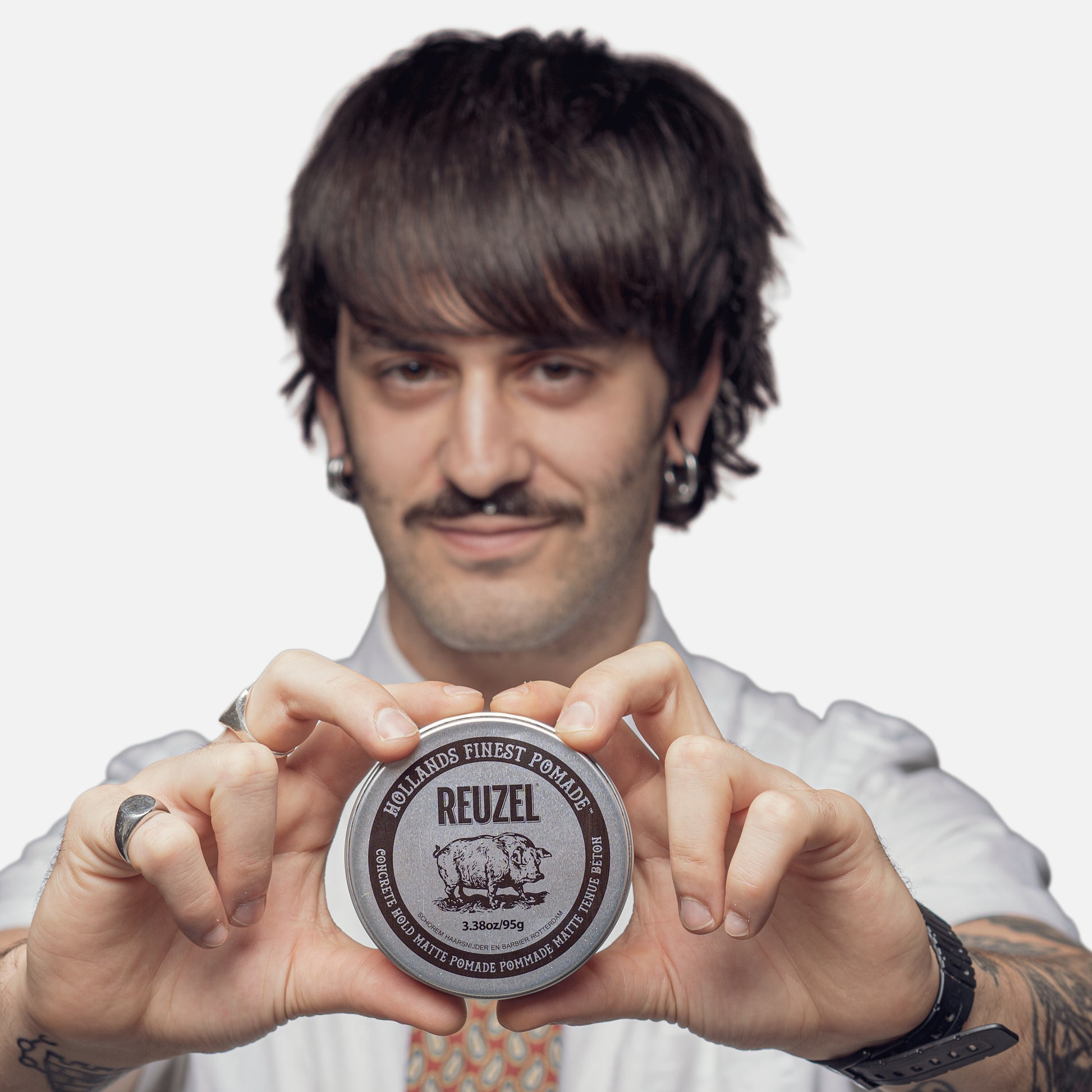 Concrete Hold Matte Pomade | Men's Matte Pomade | Reuzel Pomades