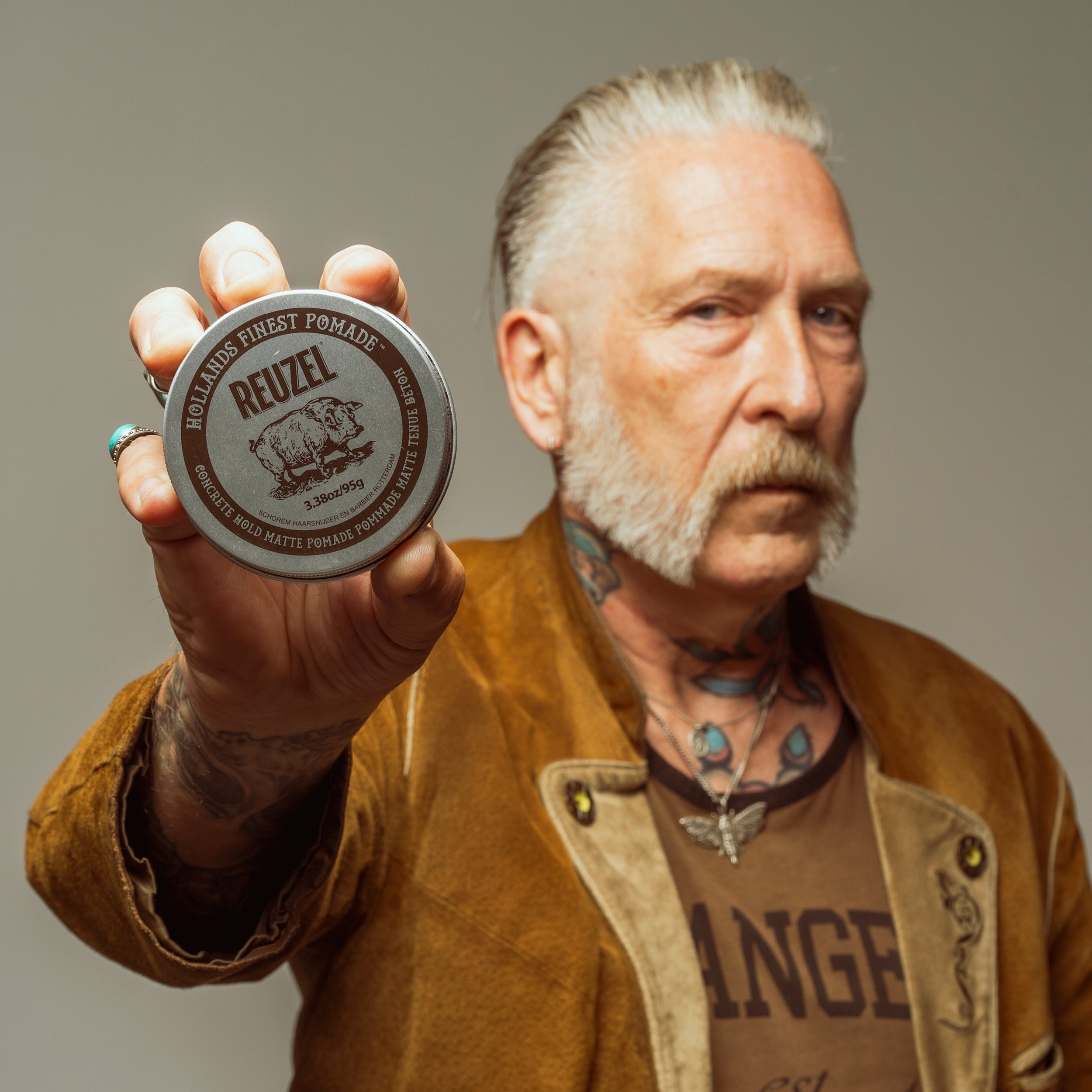 Concrete Hold Matte Pomade | Men's Matte Pomade | Reuzel Pomades