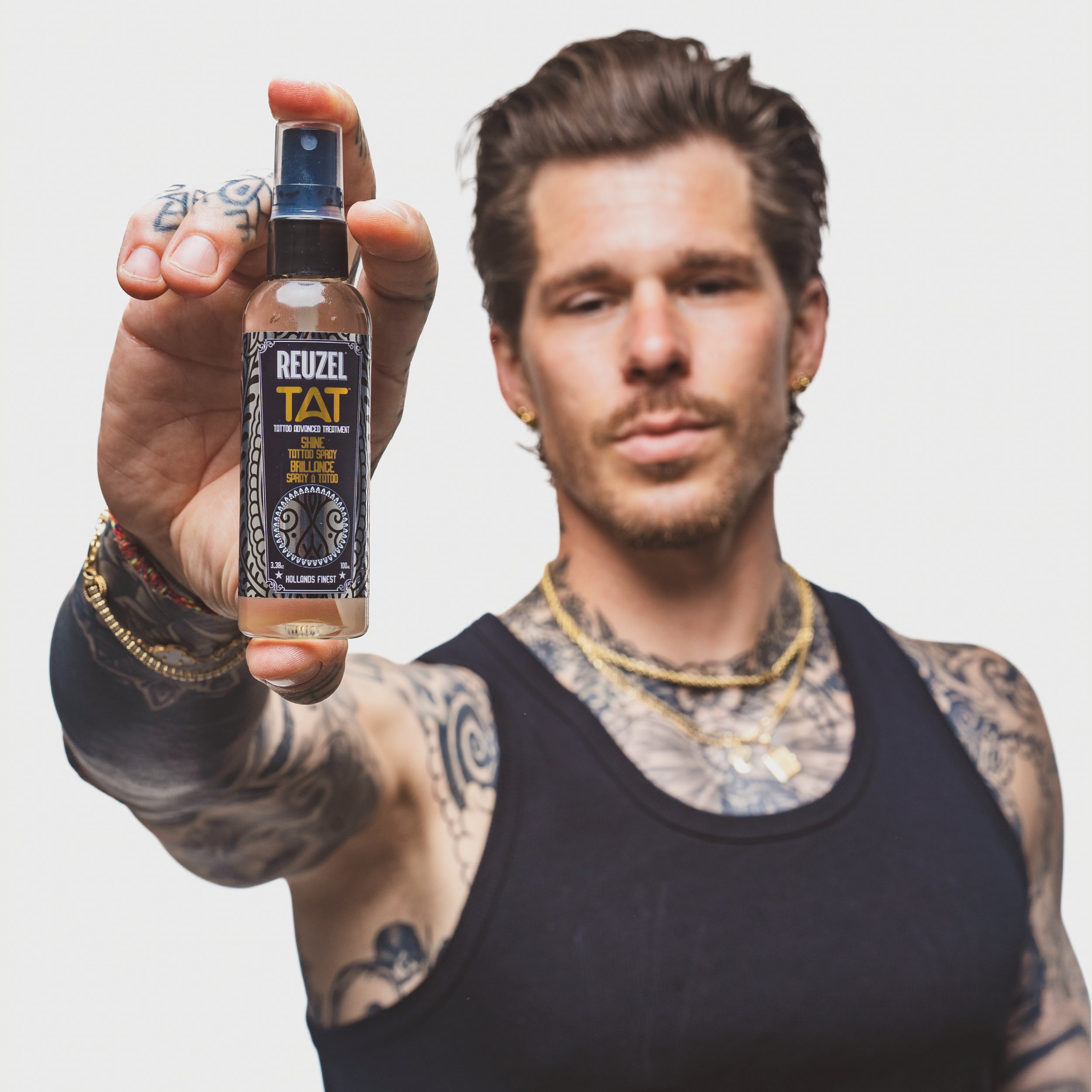 Tattoo Shine Spray | Reuzel SHINE Tattoo Spray
