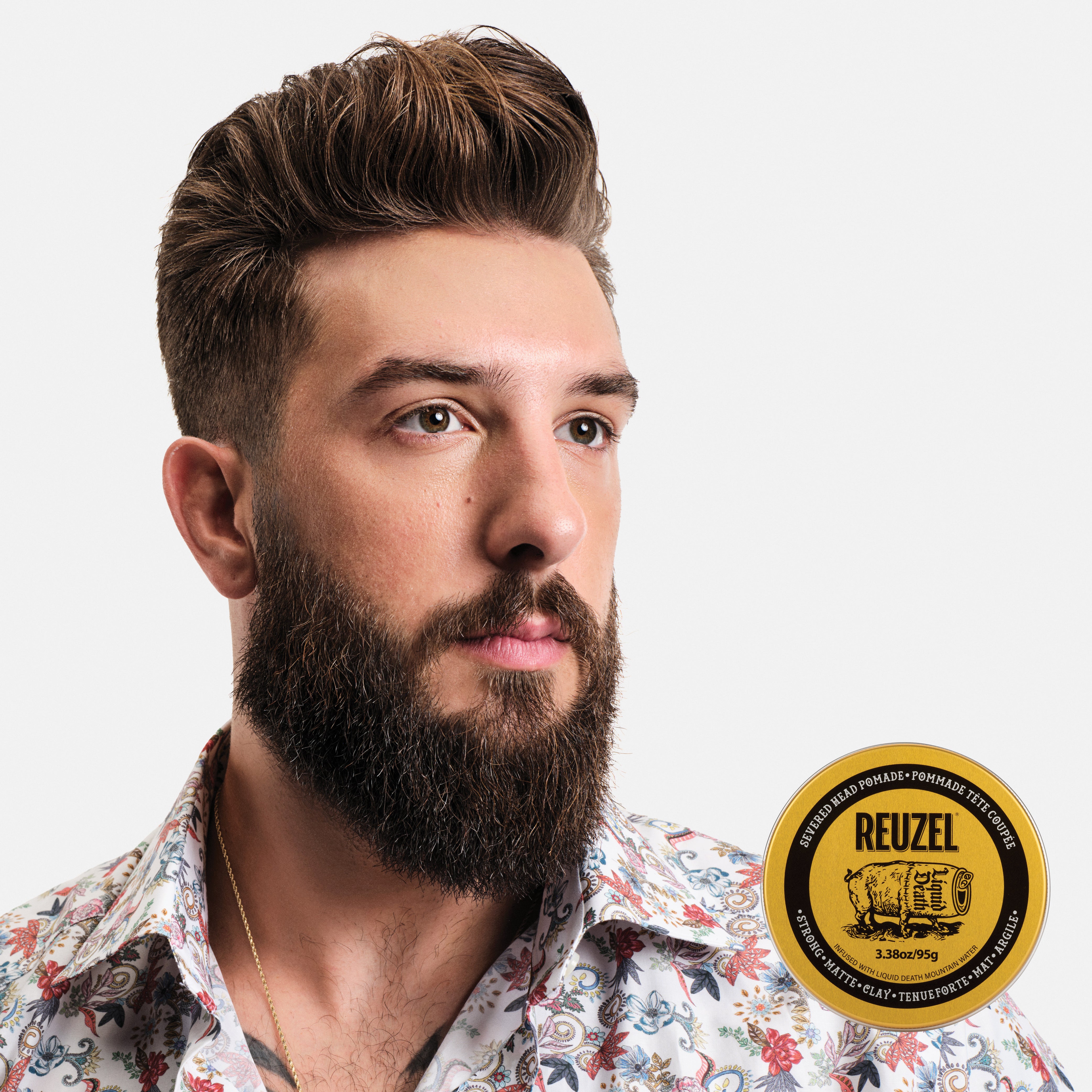 REUZEL x Liquid Death Severed Head Clay Pomade – Reuzel