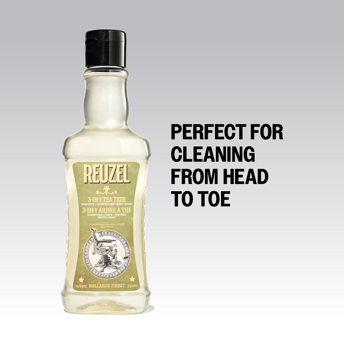 Perfect for cleaning from head to toe
