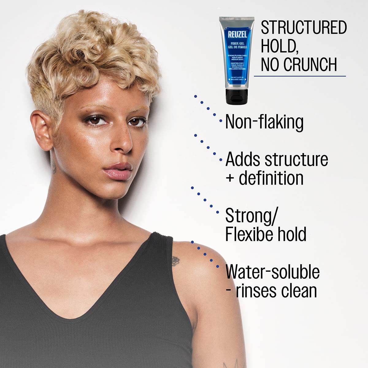 Hair Gel | Firm Hold Hair Gel – Reuzel