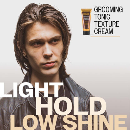 Reuzel grooming tonic texture cream light hold low shine