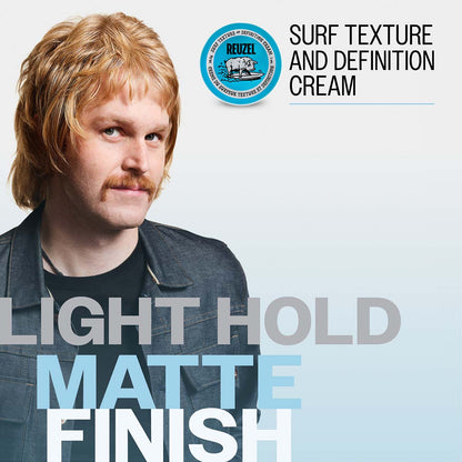 Reuzel surf texture and definition cream light hold matte finish
