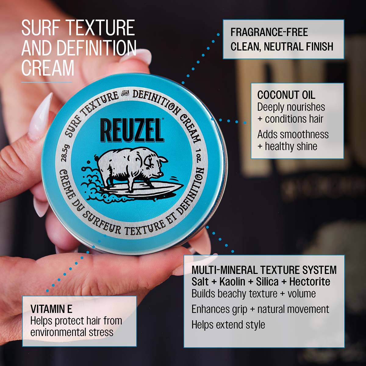 Surf Texture and Definition Cream – Reuzel