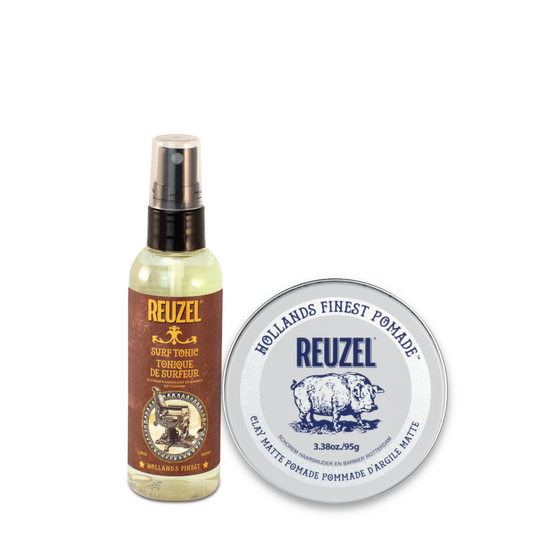 Reuzel surf tonic Reuzel clay matte pomade