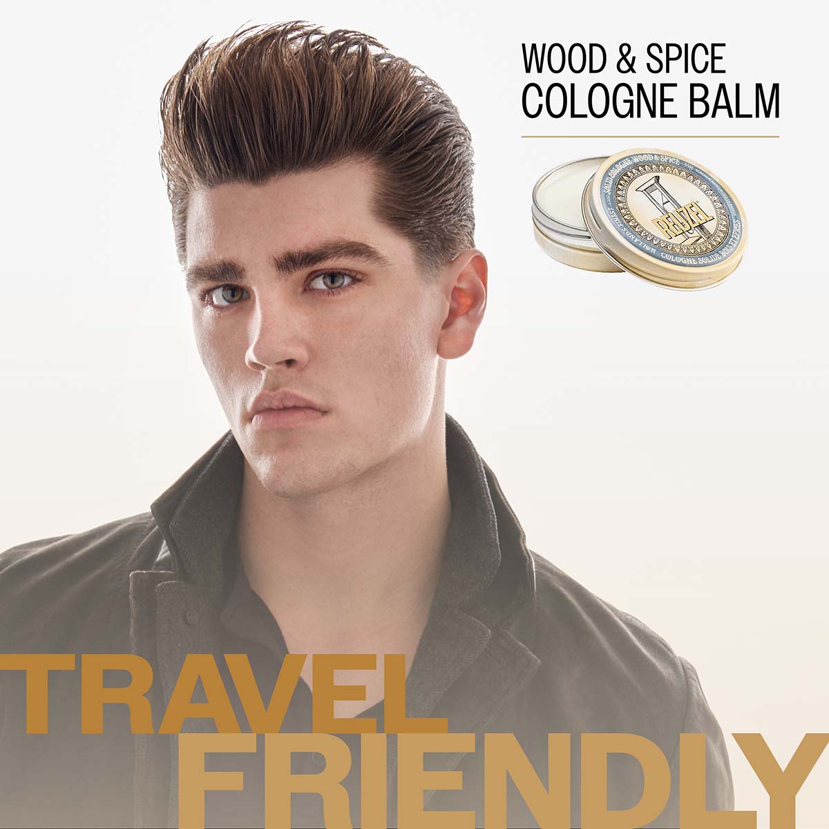 Reuzel wood and spice cologne balm travel friendly