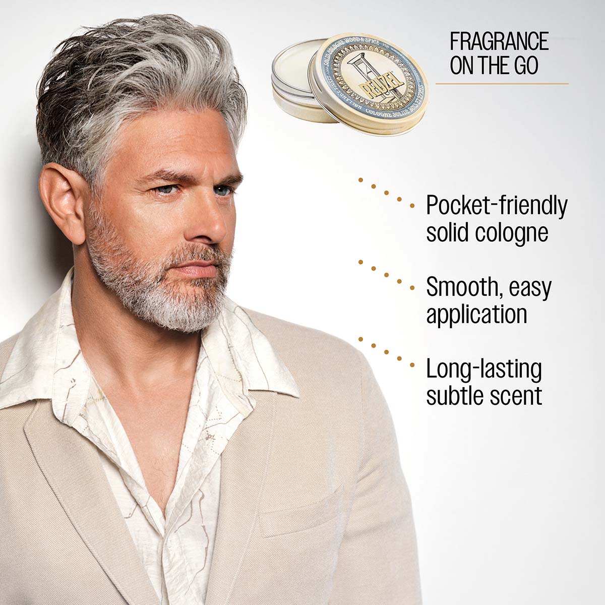 Wood & Spice Solid Cologne Balm | Wax Based Solid Cologne – Reuzel