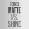 Matte VS Shine motion graphic for promoting REUZEL's matte and shine product promotion. Models featured with Matte hair and shine hair. 20% off the collection which includes: Clay matte pomade, Matte styling paste, severed head pomade, and Extreme hold Matte Pomade in the matte collection. Shine features Blue pomade, red pomade, Fiber gel and Grooming tonic texture cream. Click here to shop the collection.
