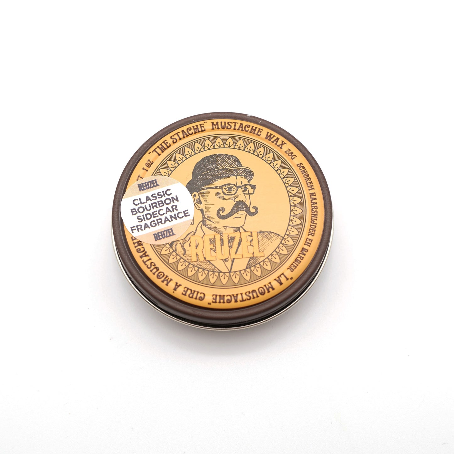 Bourbon Sidecar Mustache Wax-Beard Products-Reuzel