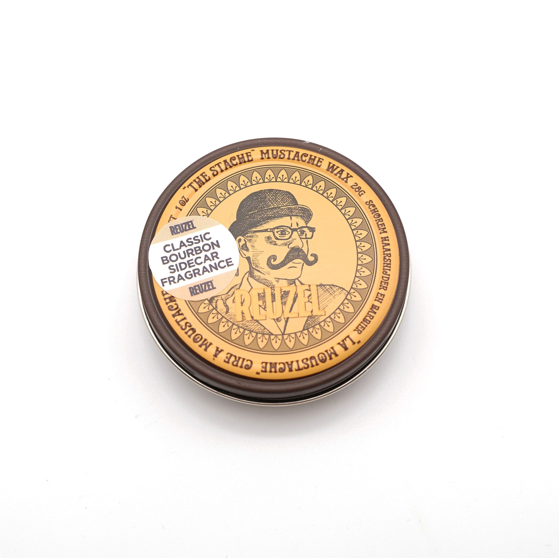 Bourbon Sidecar Mustache Wax-Beard Products-Reuzel
