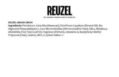 Travel Size Green Pomade Grease - Reuzel