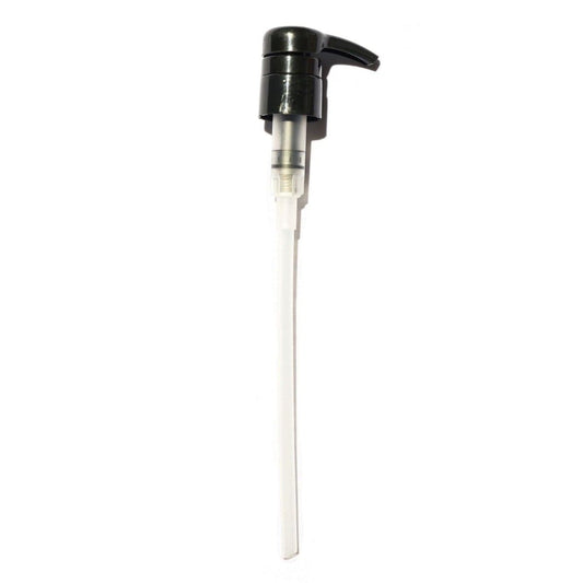 Reuzel Liter Pump for easy dispensing of Liter size shampoo and conditioner.